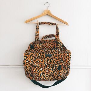 MARC JACOBS > Quilted Leopard Diaper Tote